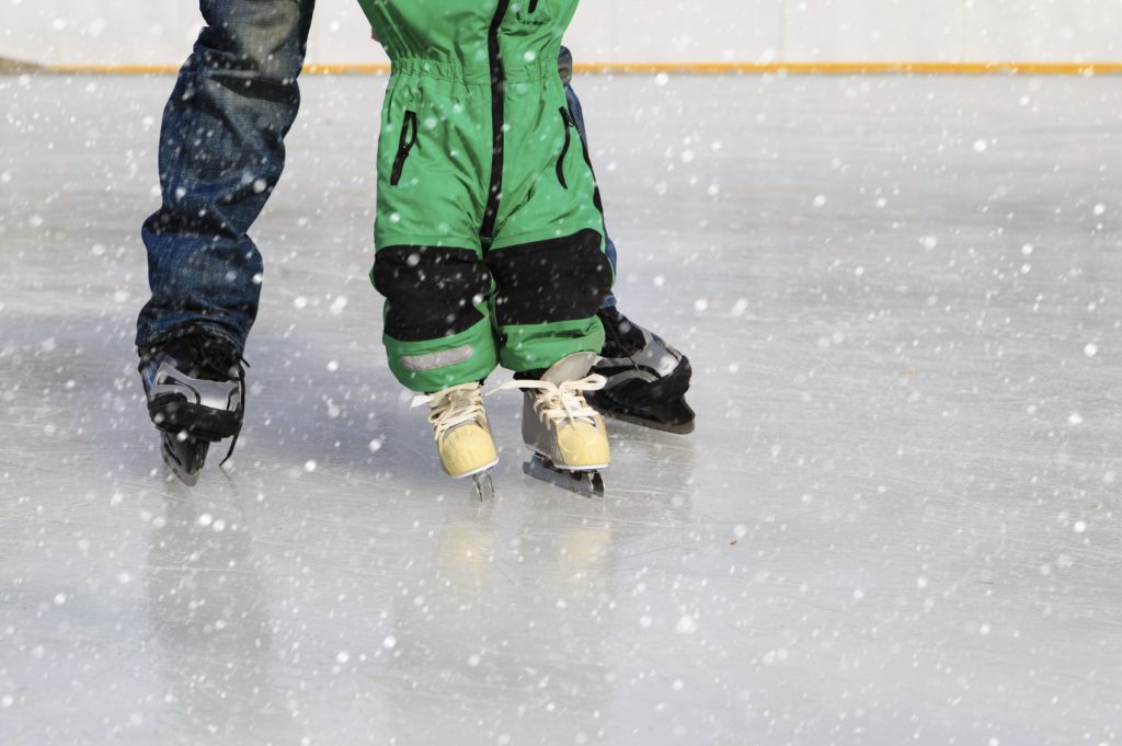 Disneyland Hotel Ice Skating