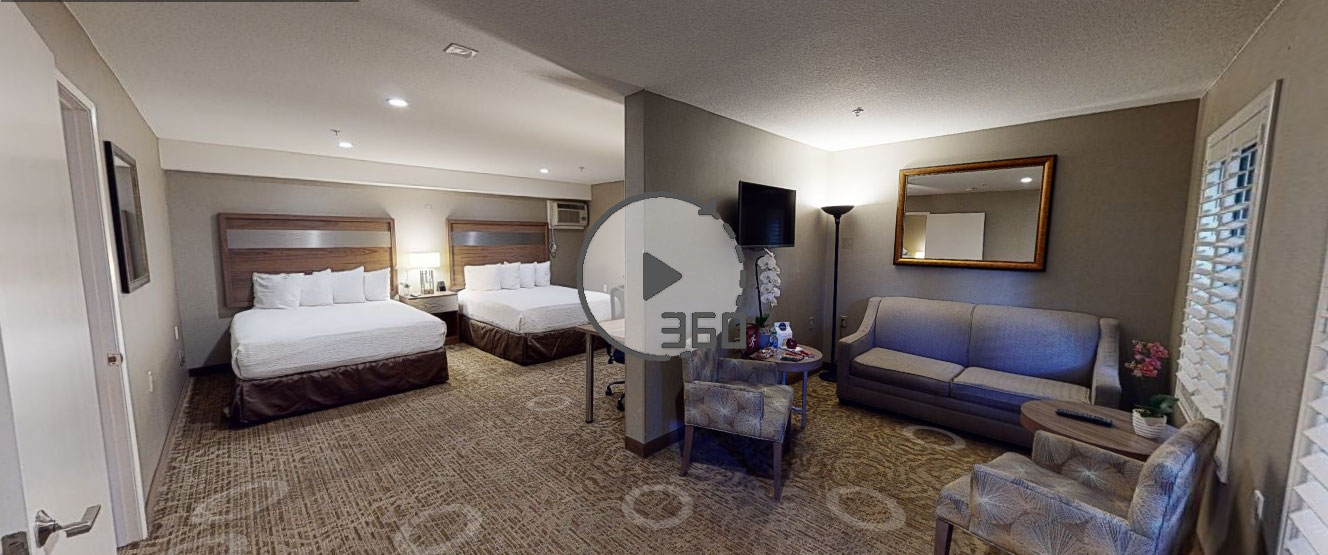 Suite 2 Queen Beds, 1 King Bed BEST WESTERN PLUS Anaheim Inn