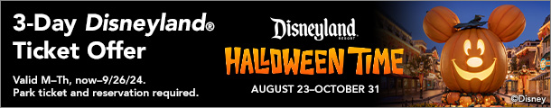 Disneyland Halloween Time starts August 23